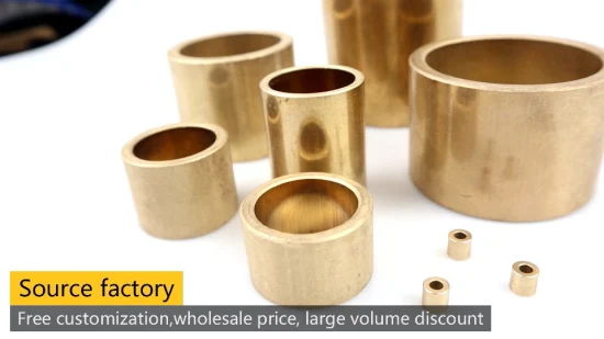 Factory Brass Bushing Sintered Bronze Sleeve Bushings for Motor