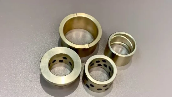 TEHCO CNC Machining Cast Bronze Bushings Bearing Copper Bushings Brass BushingsFactory